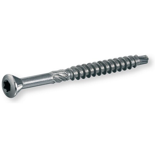 Vis bois EASYtop tête déco TX 20 4,5x60 inox martensitique + embout